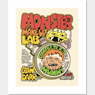 Mummy Monster Makeup Lab Posters and Art